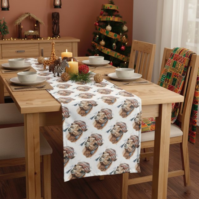 Desert Christmas Joy Short Table Runner (Creator Uploaded)