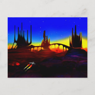 desert city postcard