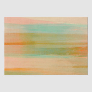 Desert Colours Southwest Sunset Aqua Orange      Tissue Paper