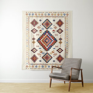 Desert Confetti Nomad – Vibrant Tribal Moroccan Tapestry