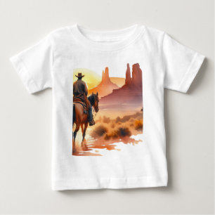 Desert Cowboy Baby T-Shirt