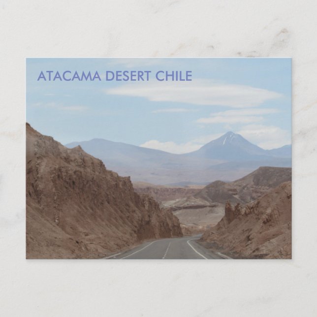 Désert d'Atacama, Chili Carte postale (Devant)