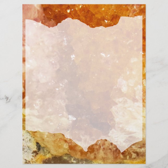 Desert Dawn Crystals Frame  Letterhead (Front)