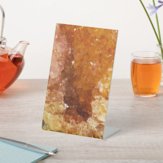 Desert Dawn Crystals  Pedestal Sign