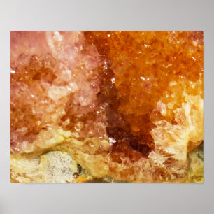 Desert Dawn Crystals Poster