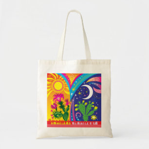 Desert Day and Night Tote Bag