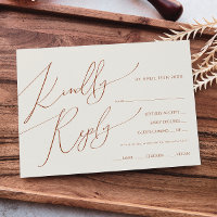 Désert de Whimsical | Carte RSVP au choix du menu 