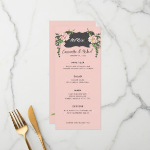 Desert Desert Bloom 4-Course Wedding Menu