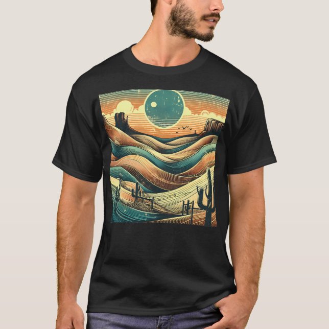 Desert Dreams Active T-Shirt (Front)
