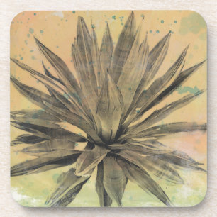 Desert Dreams Green Plant Coaster