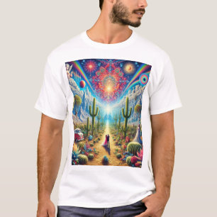 Desert Dreamscape: Oasis of Infinite Wonders T-Shirt