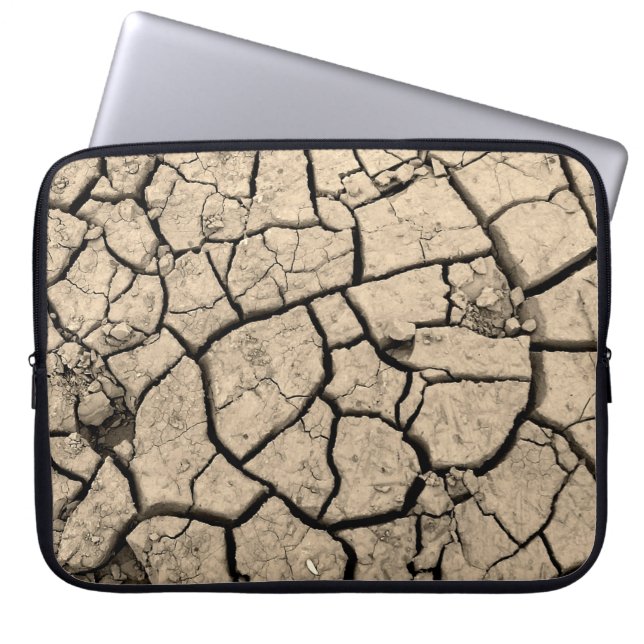 Desert Drought Laptop Sleeve (Front)