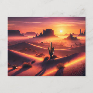 Desert Dusk Postcard