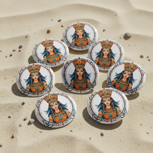 Desert Empress 1 Inch Round Button (Creator Uploaded)