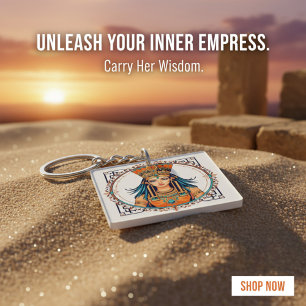 Desert Empress Keychain