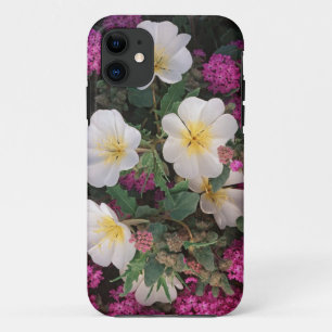 Desert Evening Primrose and Desert Sand Verbena, iPhone 11 Case
