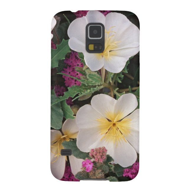 Desert Evening Primrose and Desert Sand Verbena, Case-Mate Samsung Galaxy Case (Back)