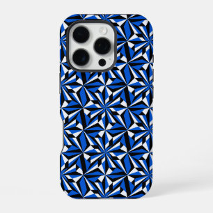 Desert Flowers in Blue iPhone 16 Pro Case