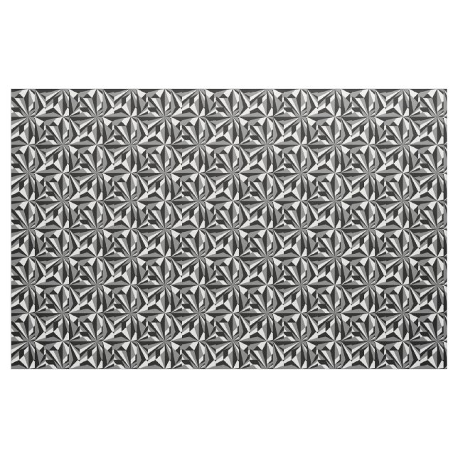 Desert Flowers in Grey Fabric (Fat Quarter)