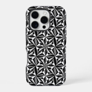 Desert Flowers in Grey iPhone 16 Pro Case