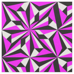 Desert Flowers in Pink Fabric