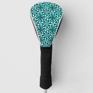 Desert Flowers in Turquoise Golf Head Cover