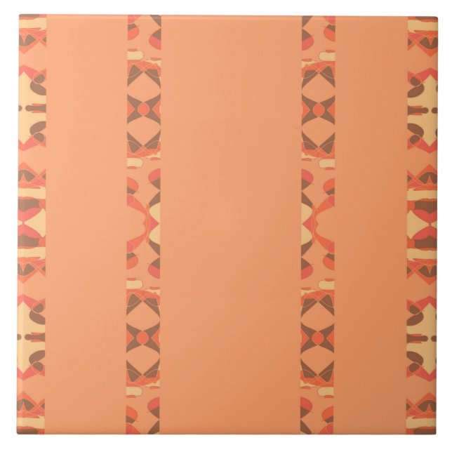 Desert Harmony Moroccan Geometric Tile (Front)