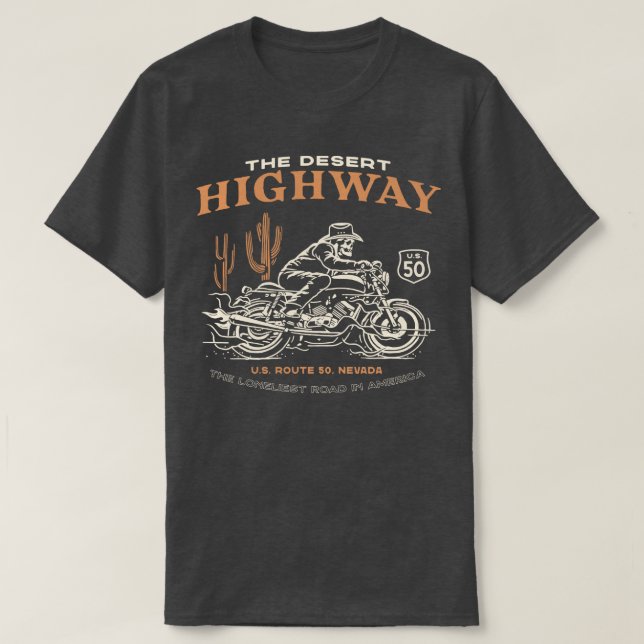 DESERT HIGHWAY T-Shirt (Design Front)