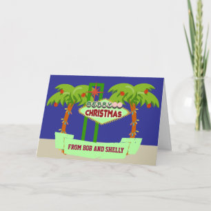 Desert Hoilday Too Holiday Card