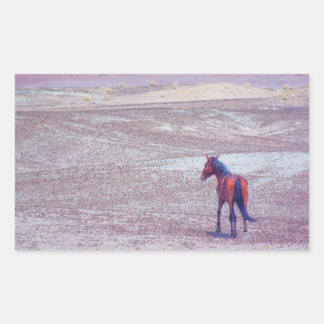 Desert Horse P8640 Sticker (Front)