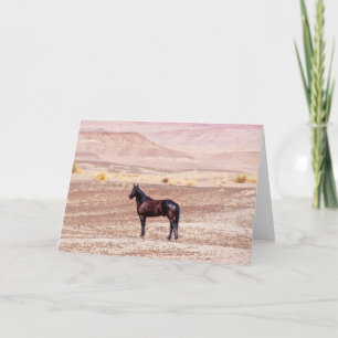 Desert Horse P8664 Card