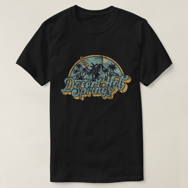Desert Hot Springs, California T-Shirt (Design Front)
