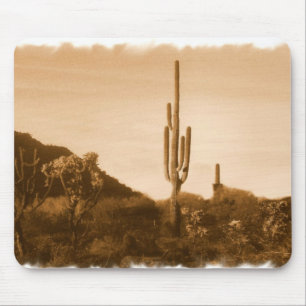 desert in sepia mousepad