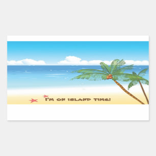 Desert Isle Sticker