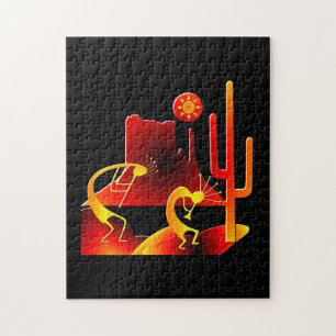 Desert Kokopelli Jigsaw Puzzle