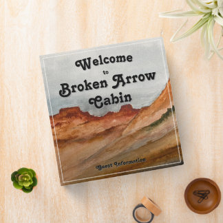 Desert Landscape Binder