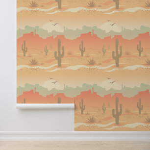Desert Landscape Design  Wallpaper