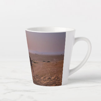 Desert landscape latte mug