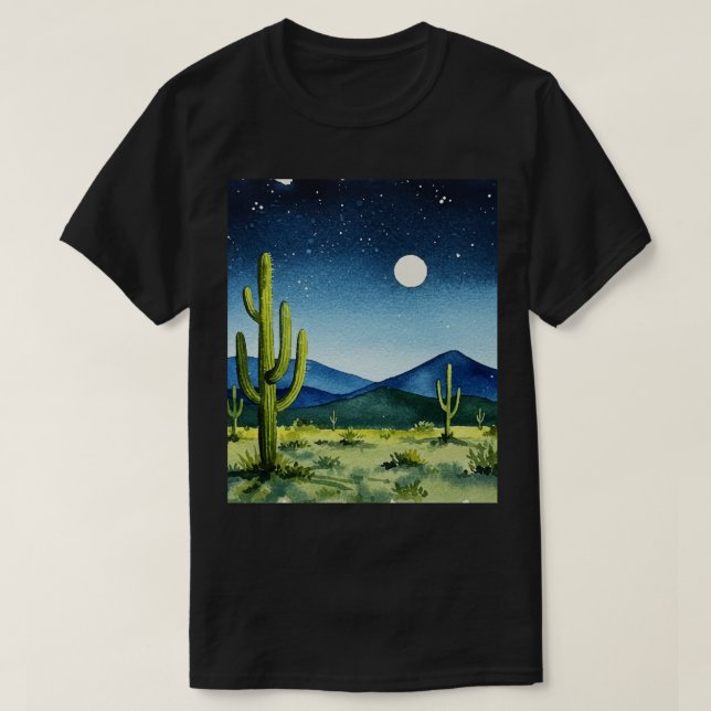 Desert landscape T-Shirt (Design Front)