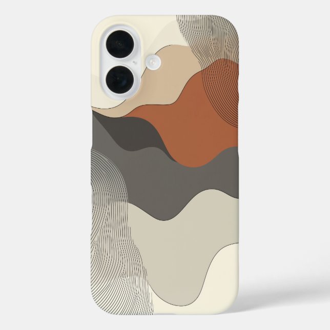 Desert Layers Case-Mate iPhone Case (Back)