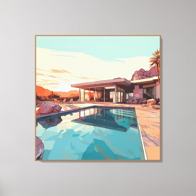 DESERT LIVING #3 CANVAS PRINT (Front)