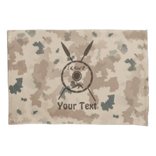 Desert Maccabee Shield And Spears Pillowcase
