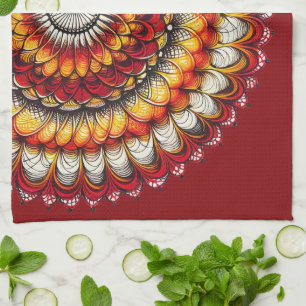 Desert Medallion - Abstract  Kitchen Towel