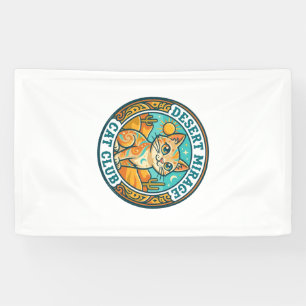 Desert Mirage Cat Cat Mom Gift Idea - Desert Mirag Banner