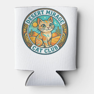 Desert Mirage Cat Cat Mom Gift Idea - Desert Mirag Can Cooler
