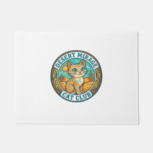 Desert Mirage Cat Cat Mom Gift Idea - Desert Mirag Doormat