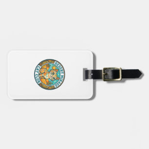 Desert Mirage Cat Cat Mom Gift Idea - Desert Mirag Luggage Tag