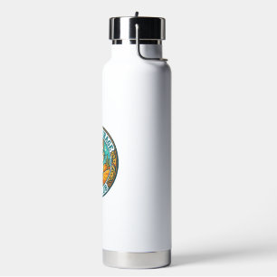 Desert Mirage Cat Cat Mom Gift Idea - Desert Mirag Water Bottle