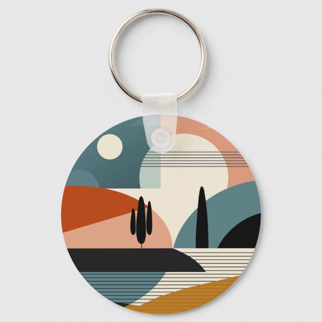Desert Mirage Keychain (Back)