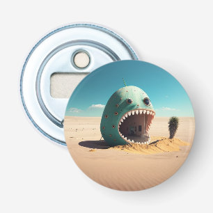 Desert monster house bottle opener